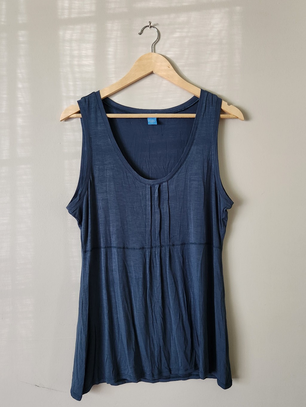 White + Warren Scoop Neck Sleeveless Tank Sz L